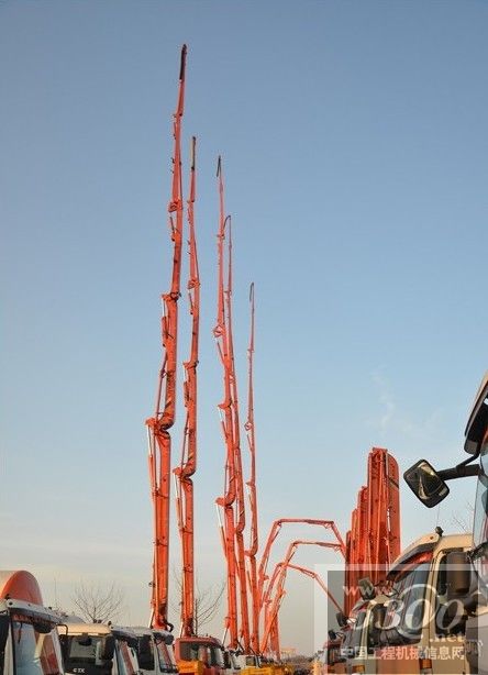 雷萨,泵车,混凝土机械,巡展