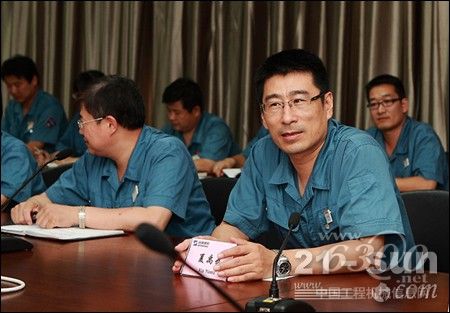 夏禹武总经理发表讲话