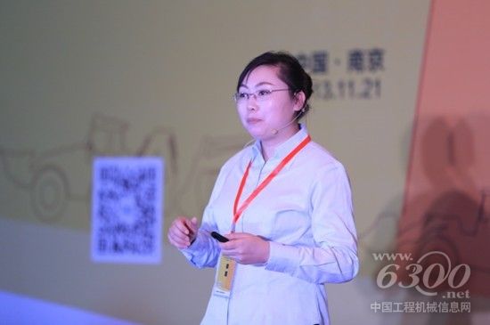 （天泽产品总监周翔在介绍天泽的产品战略）