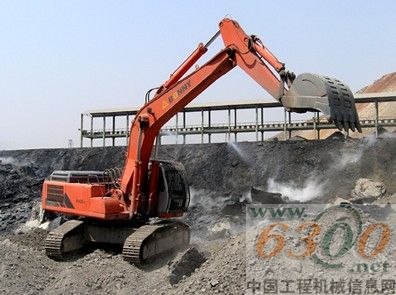 柴油液压履带反铲挖掘机